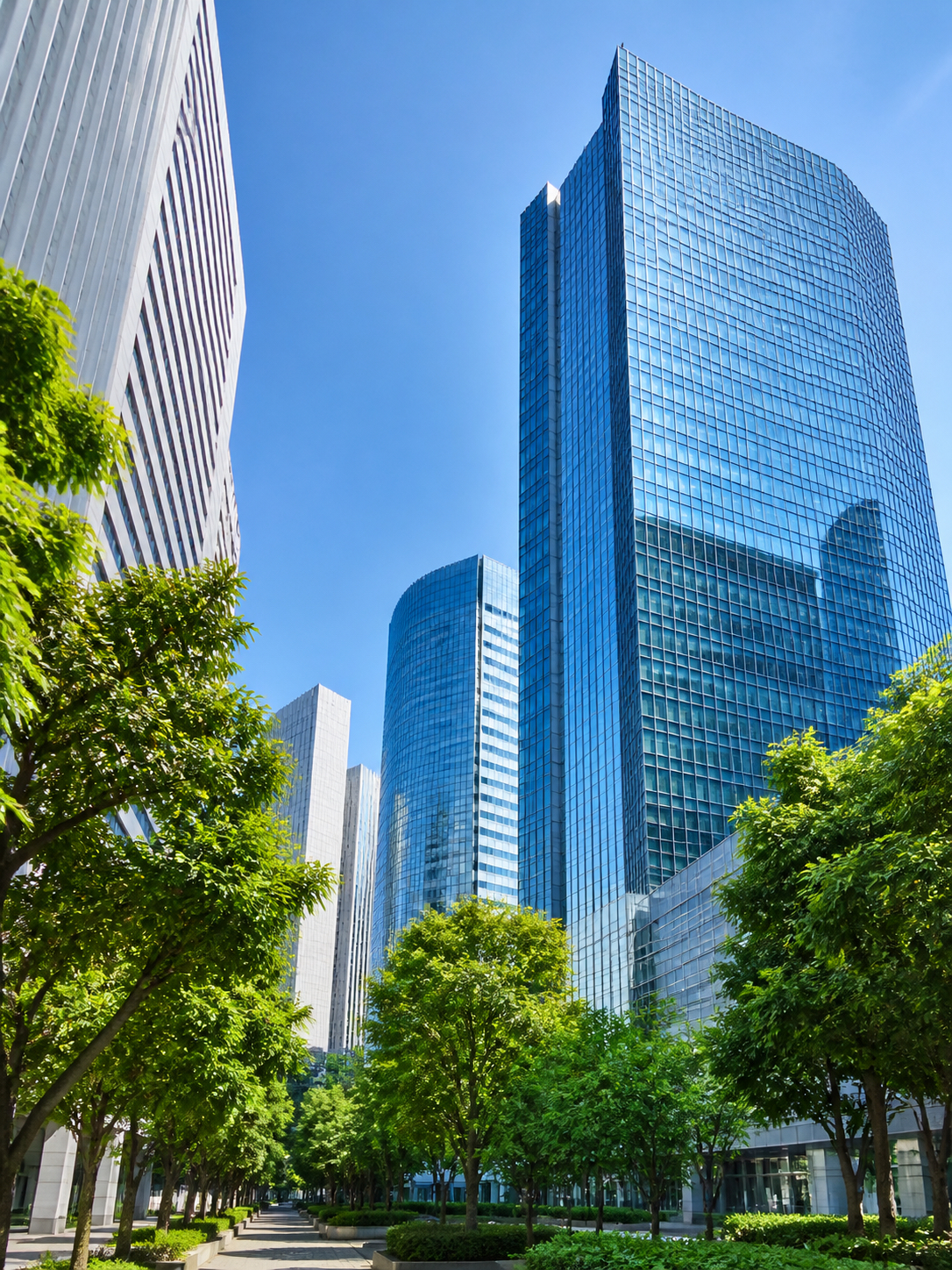 西新宿の高層ビル群
