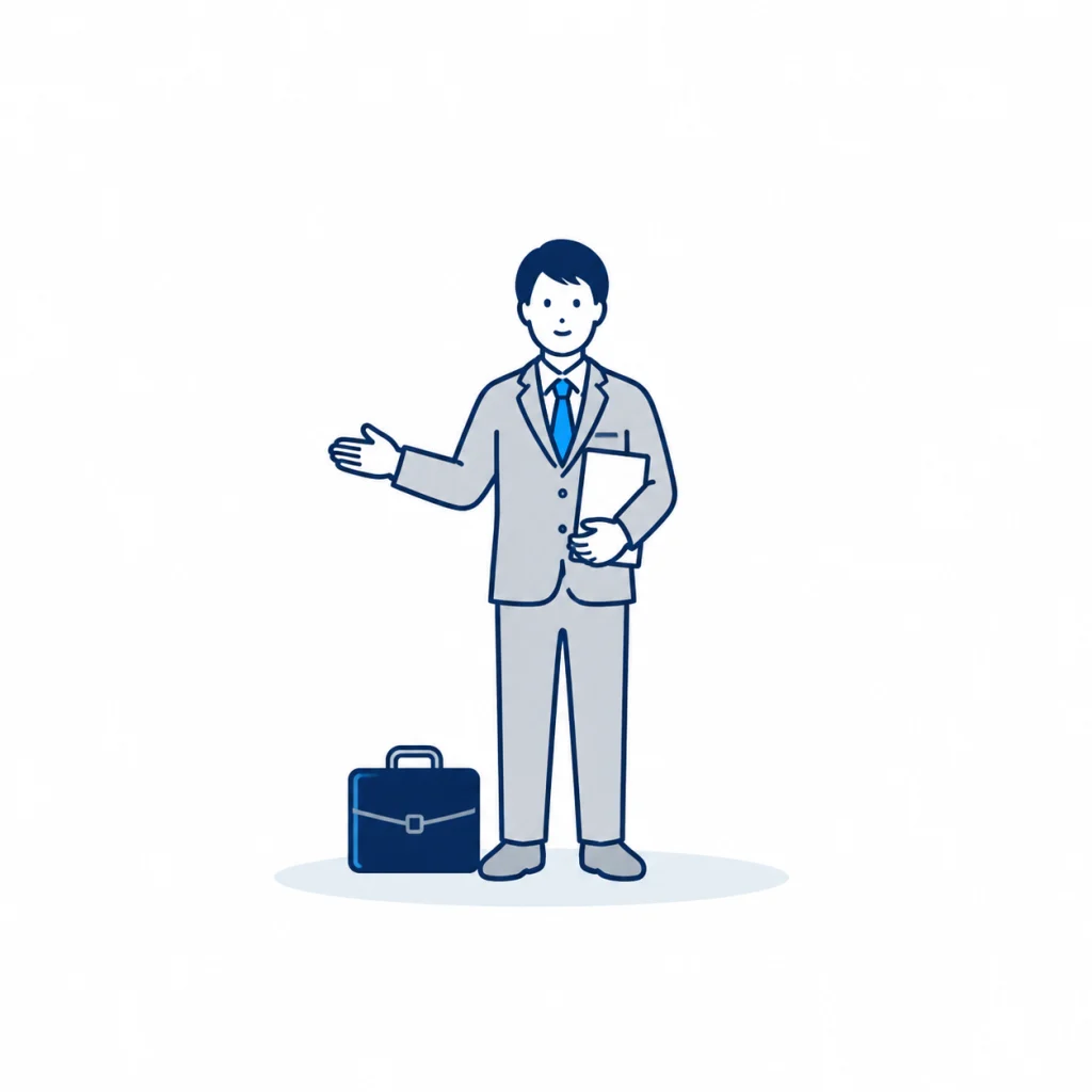 相談の窓口を示すイラスト
